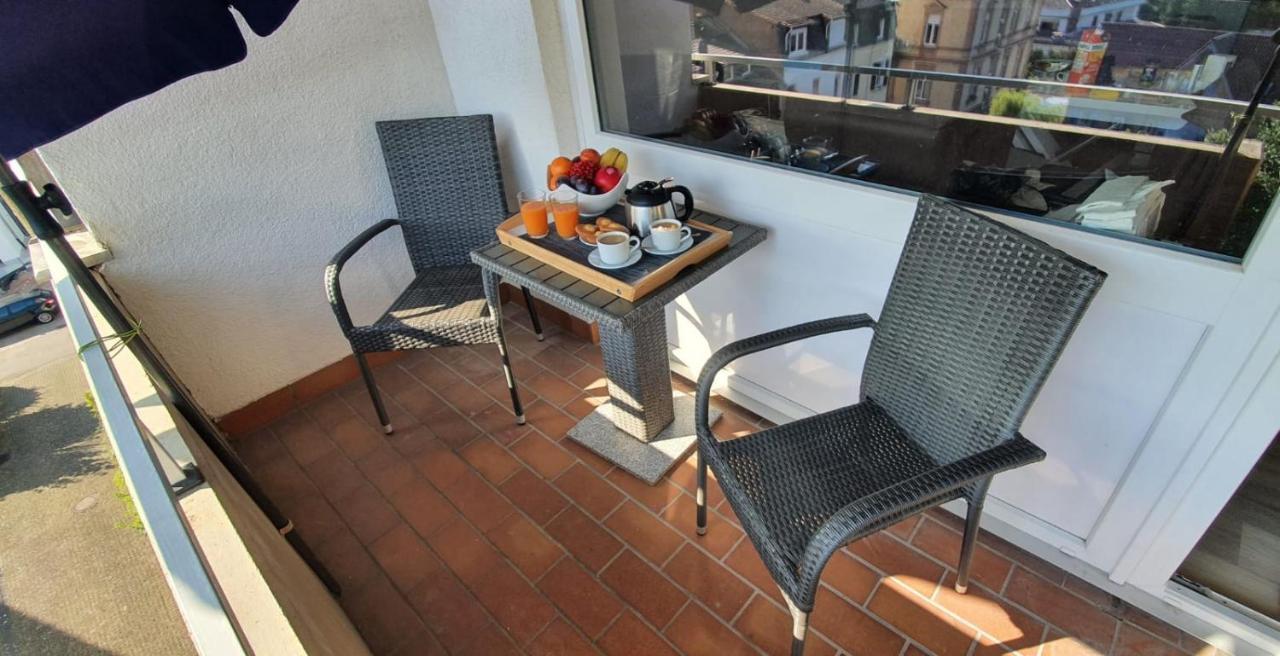 Appartement Schoenblick Stadtteil Bad Muenster Am Stein Ebernburg Bad Kreuznach Kültér fotó
