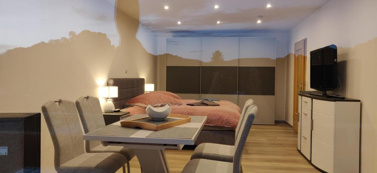Appartement Schoenblick Stadtteil Bad Muenster Am Stein Ebernburg Bad Kreuznach Kültér fotó
